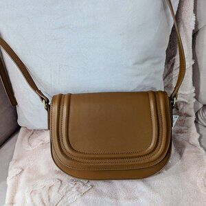 Old Navy Cognac Saddle Bag
